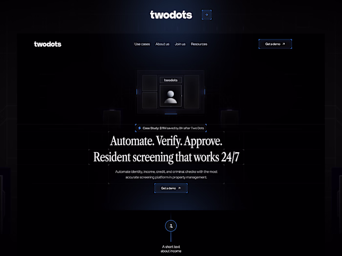 TwoDots Property Management Page Redesign
