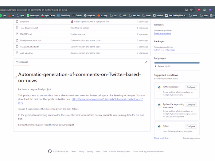 Automatic-generation-of-comments-on-Twitter-based-on-news