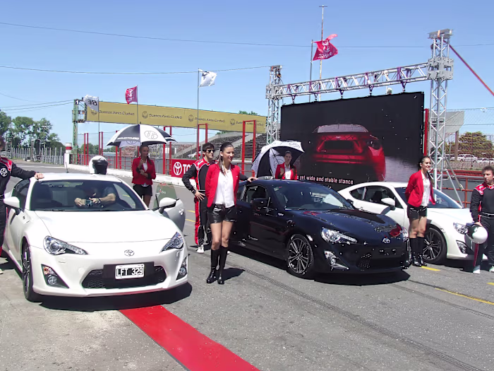 Toyota coupé 86 launch at