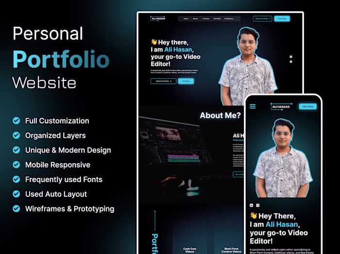 Personal Branding/Portfolio Website Design