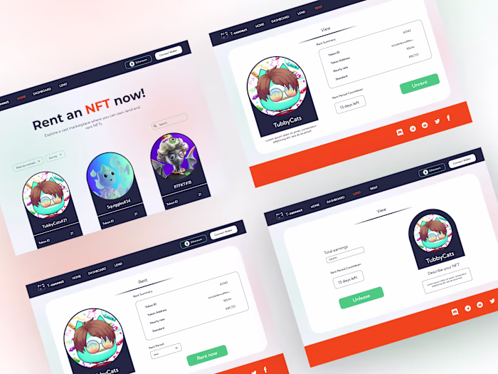 NFT Website design