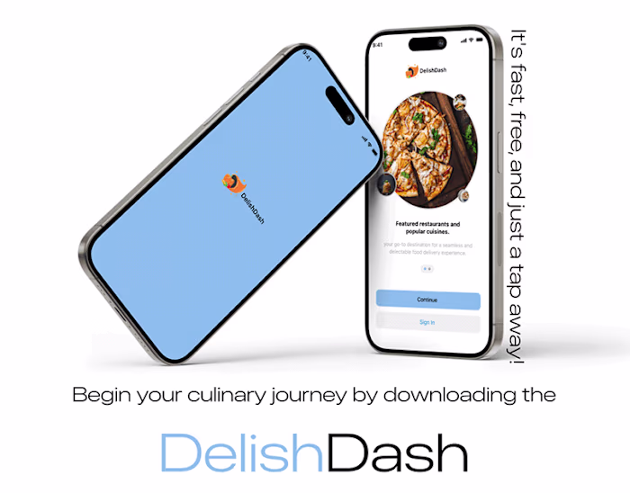 DelishDash - The Food Delivering App