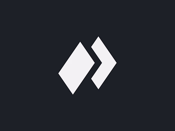 Exclusive premade P arrow logo