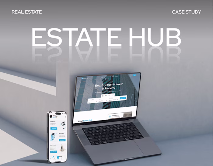 Real Estate App & Dashboard UI/UX Design