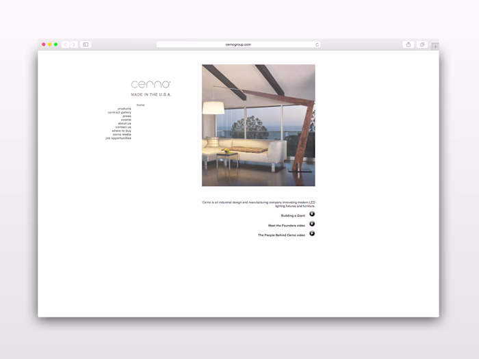 Cerno Website