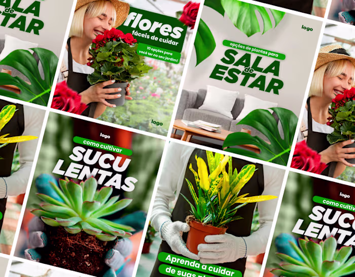 Gardening ✦ Social Media Design :: Behance