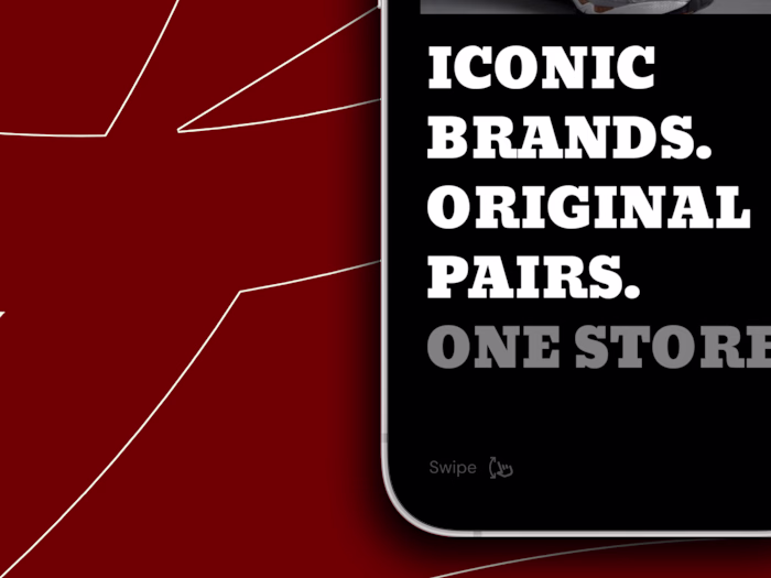 Onboarding Screen Design for SNKRLY