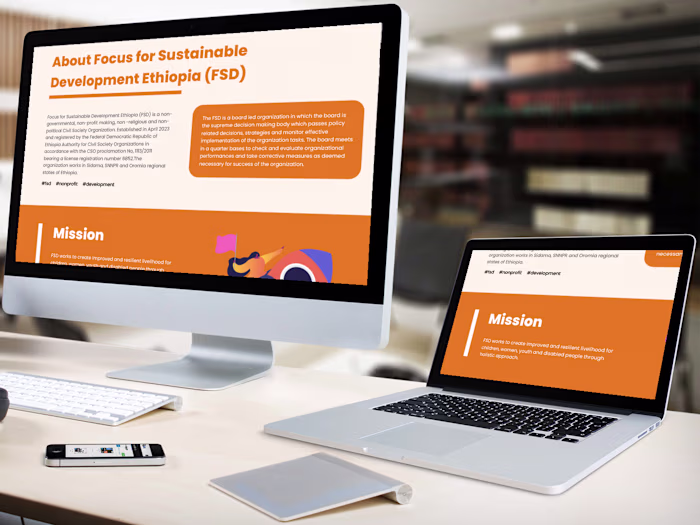 FSD: Stunning Landing Page