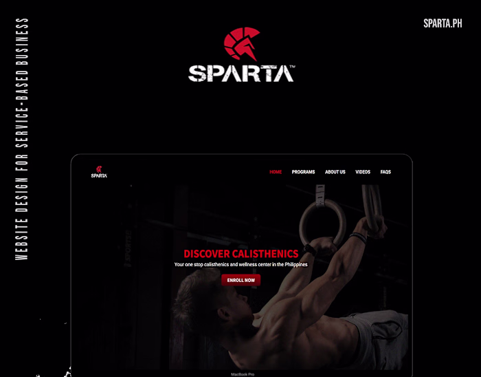 Website Redesign Concept For A Fitness Facility