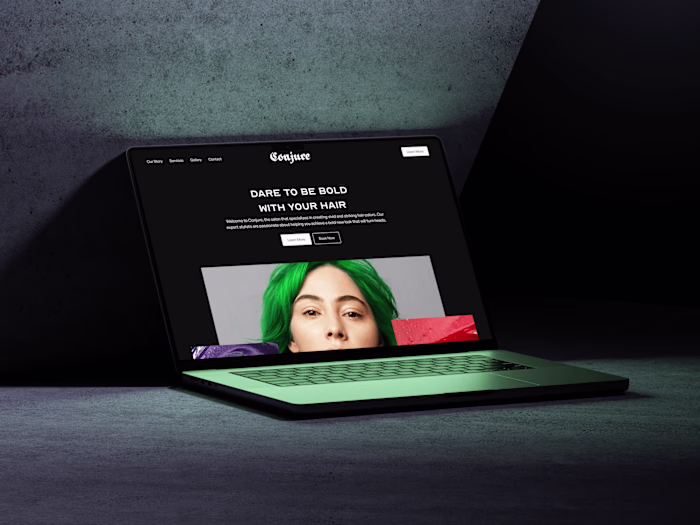 Conjure | Branding for a Goth Hair Stylist