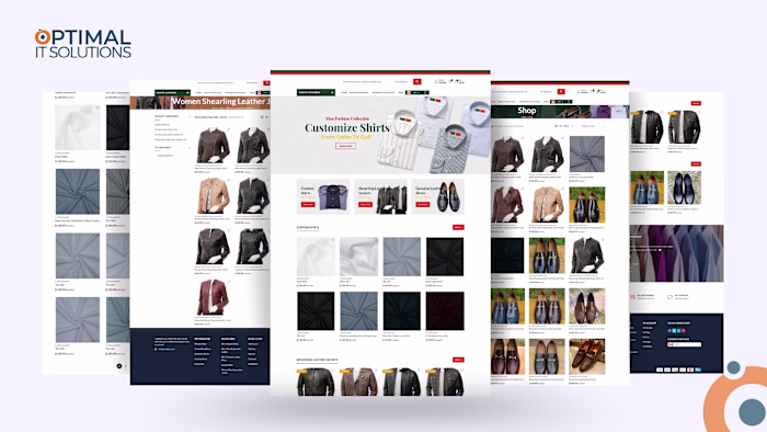Men's Custom Wear- E-commerce Project