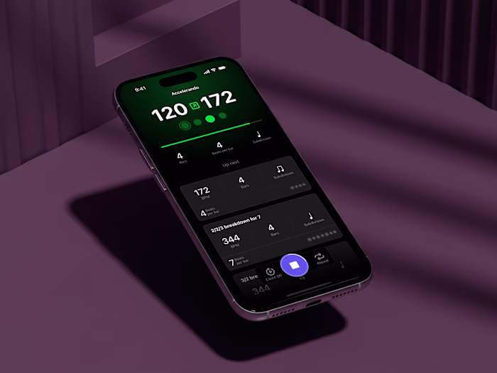 Subdivide — Programmable iOS metronome