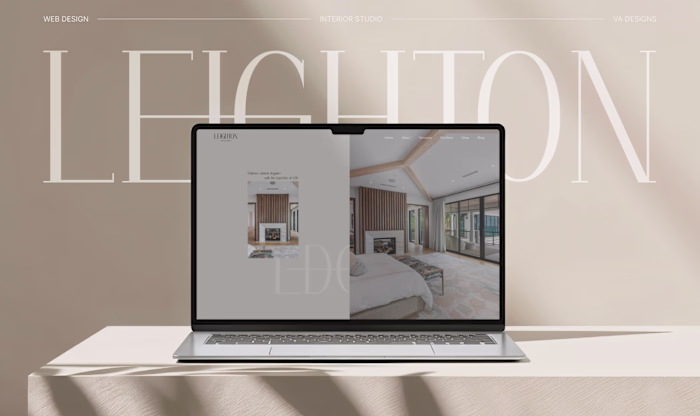 Interior Studio Website Design