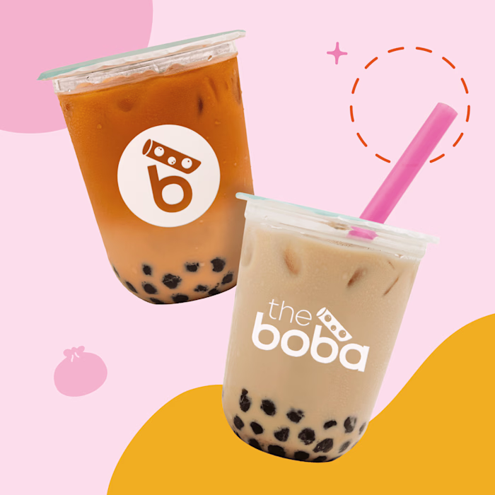 Brand Identity Design and Packaging Design - The Boba