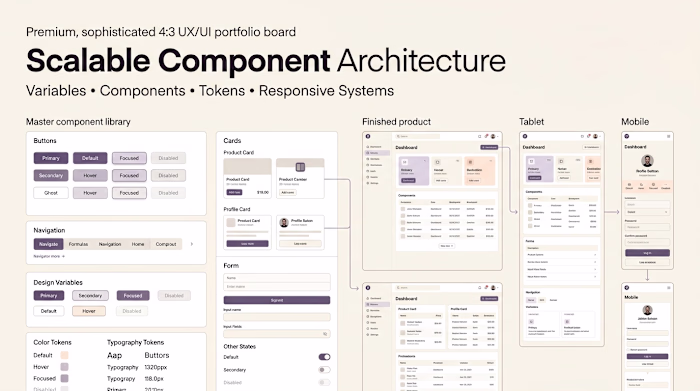 Scalable Component Architecture 
Building flexible