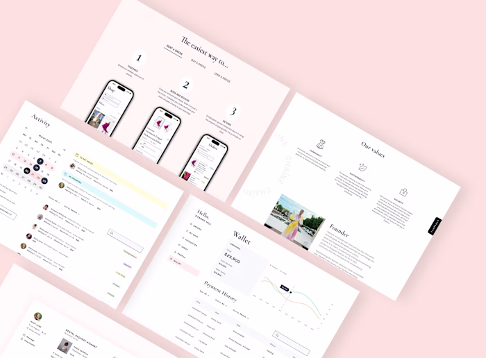 Chaine: Peer-to-Peer Designer Fashion Platform