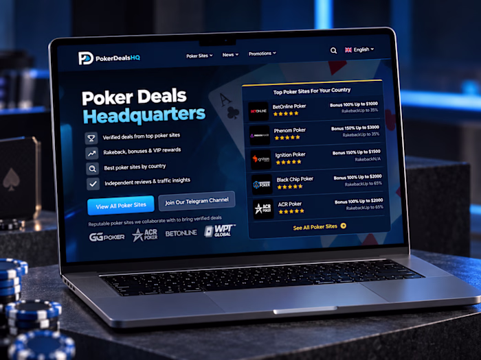 Poker Affiliate WordPress Website Design & Development