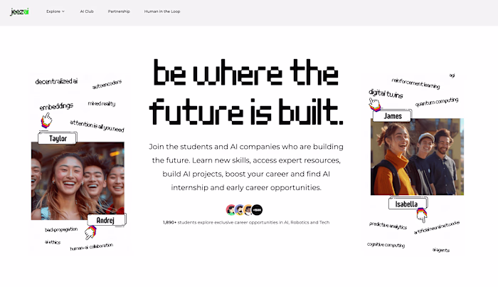 AI Career Platform JeezAI: A Showcase of AI & Product Marketing