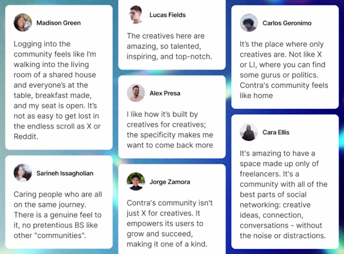 Launching Contra's Community
