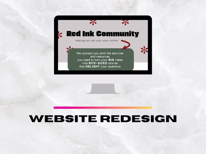 Marketing Company Website Redesign