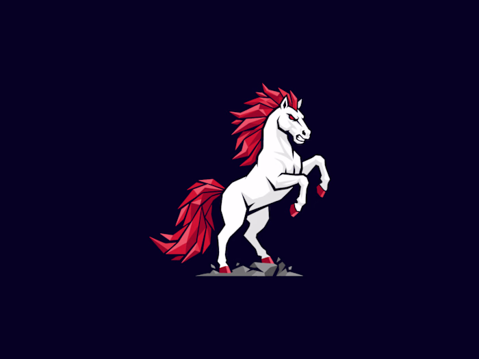 Horse Vector Logo Available For
