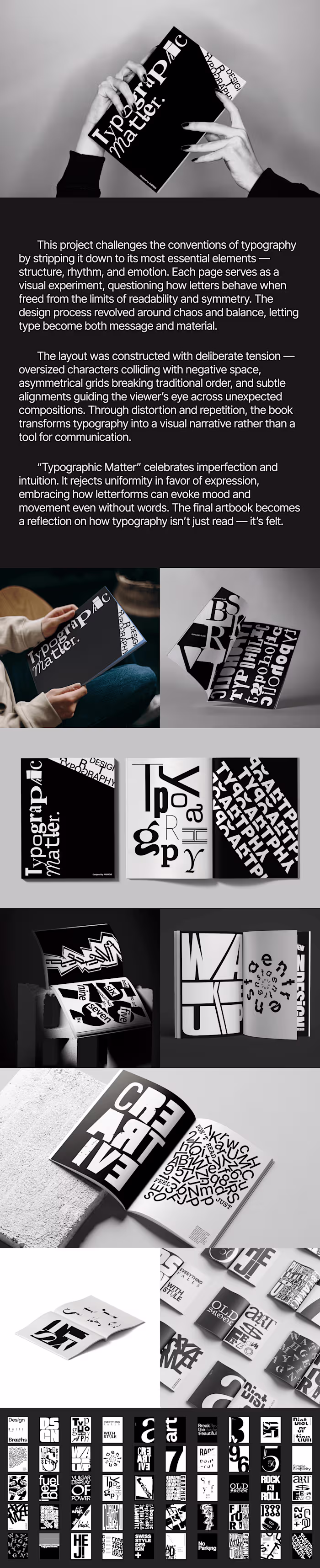 Artbook - Typographic Matter