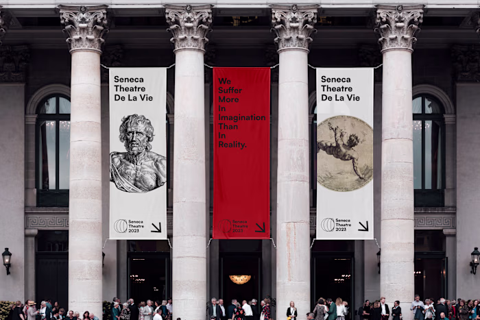 Seneca Theatre Visual Identity on Behance