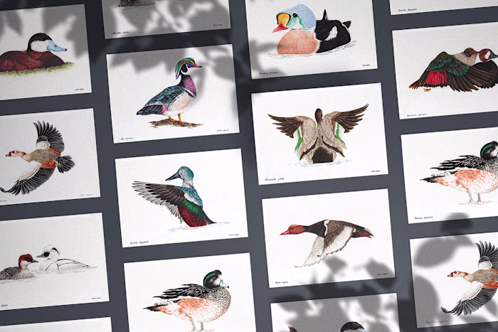Ducks & Gooses Watercolors