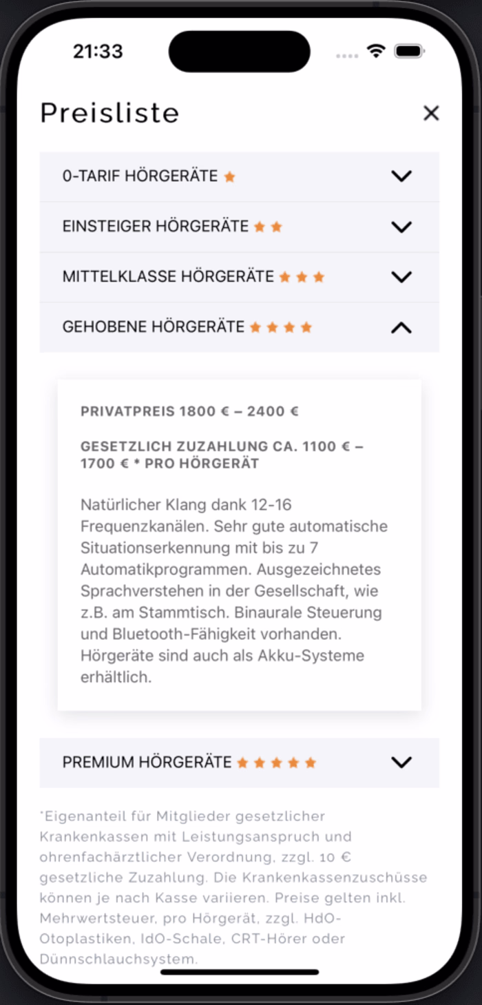 Cross-Platform Mobile App for Enhanced Hearing Aid Experience