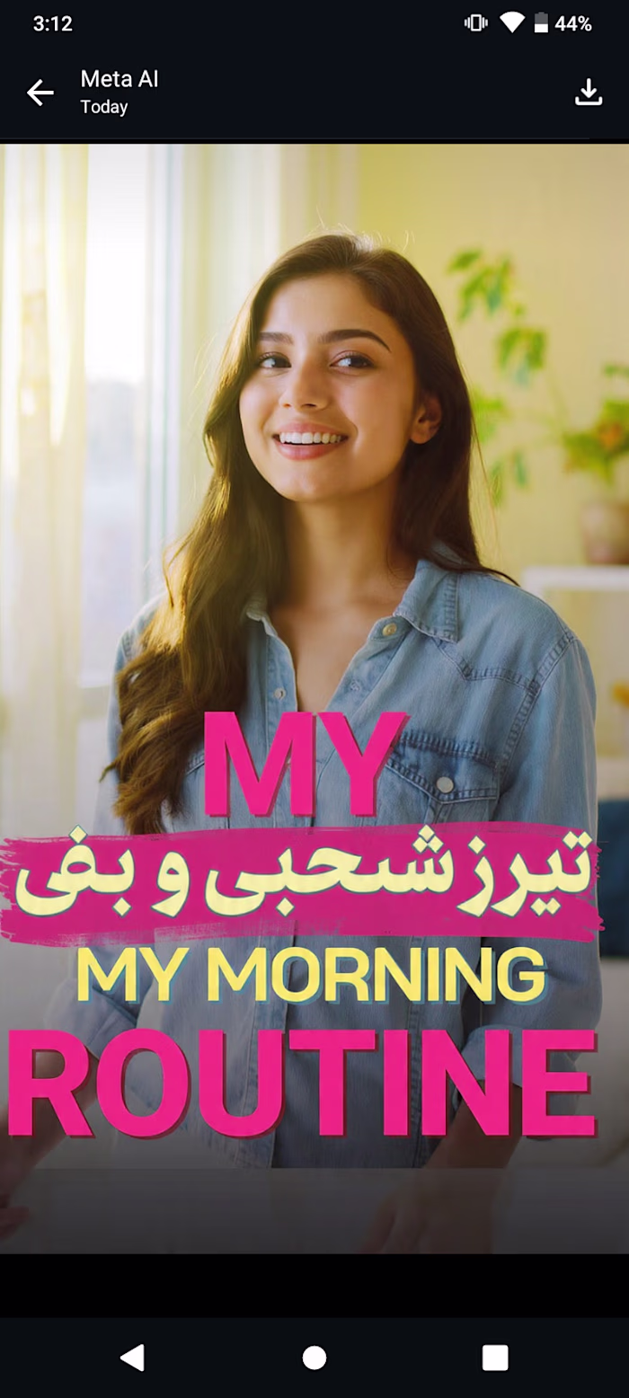 My morning routine 