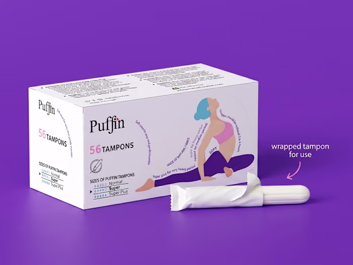 Puffin Active Identity Packaging Design