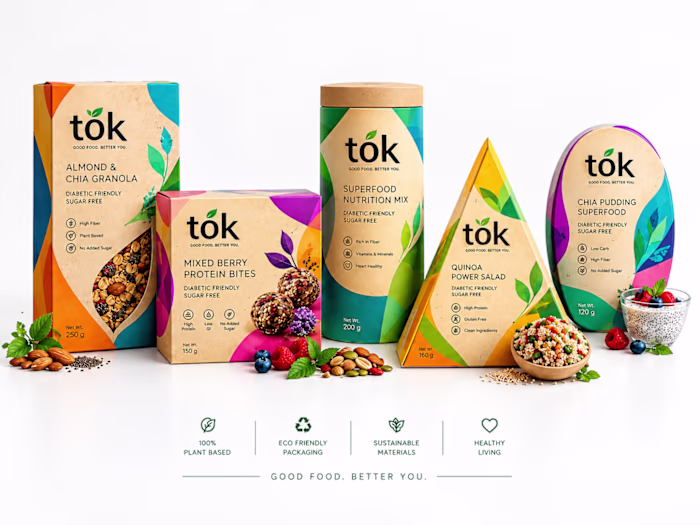 Healthy food deserves hygienic sustainabile packaging & stun...