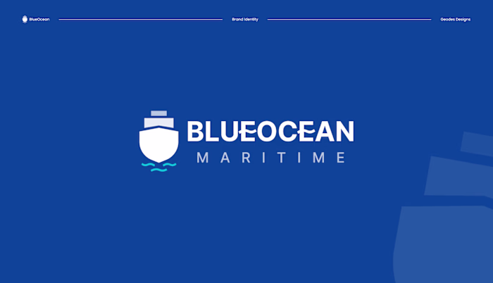 BlueOcean Maritime Brand Design