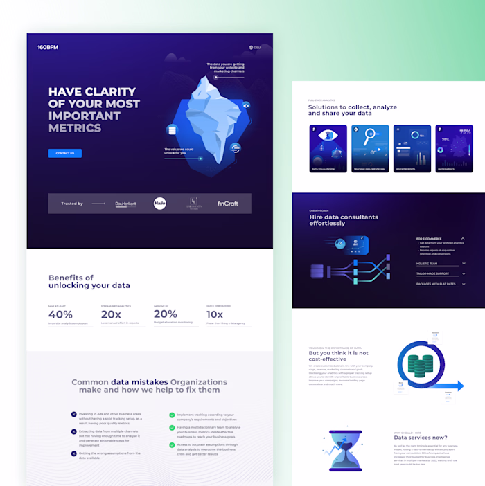 Landing Page Design with Figma
