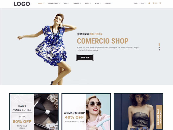 Innovative Website Design Mockup By Tristate Designs