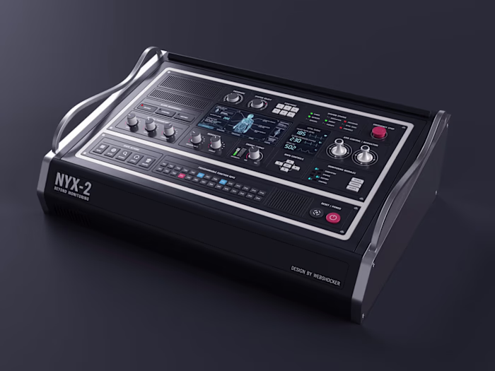 NYX-2
Second 3d UI I created.