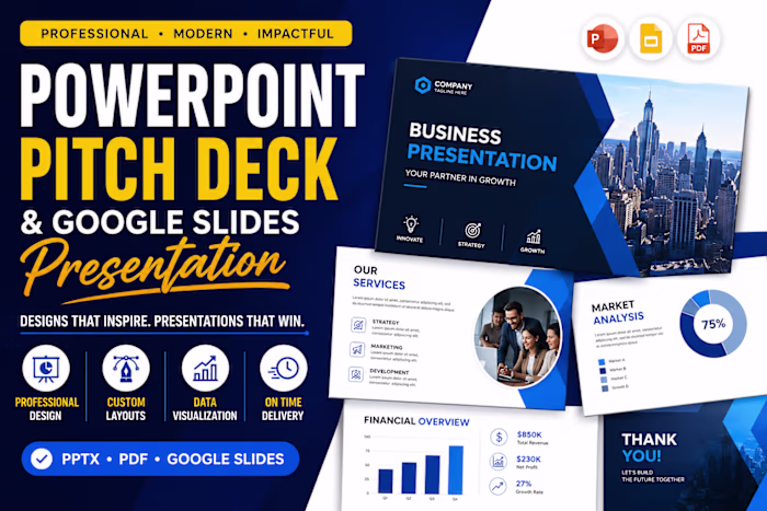 POWER POINT PITCH DECK