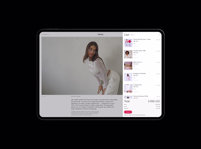 Yaasbae E-commerce Design