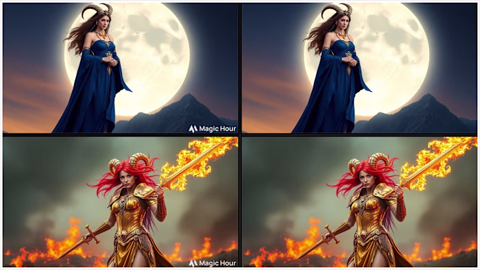 AI generated Image but without watermark