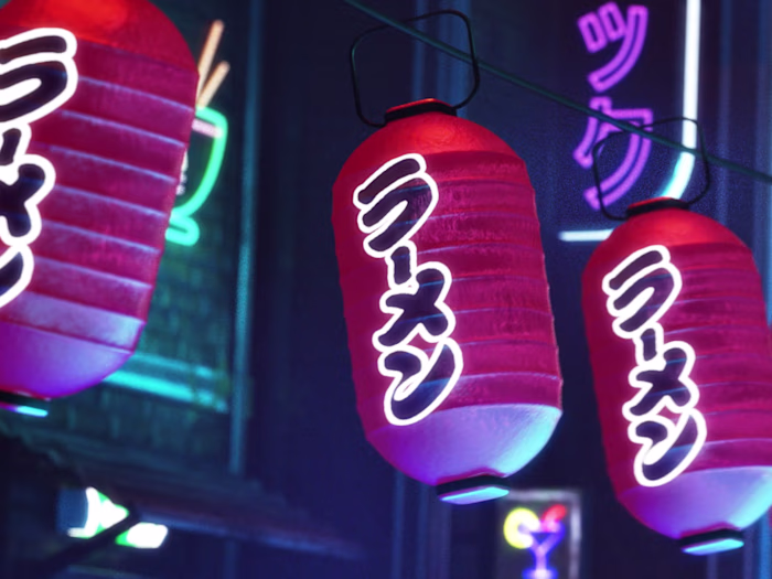 Japanese Ramen Lanterns