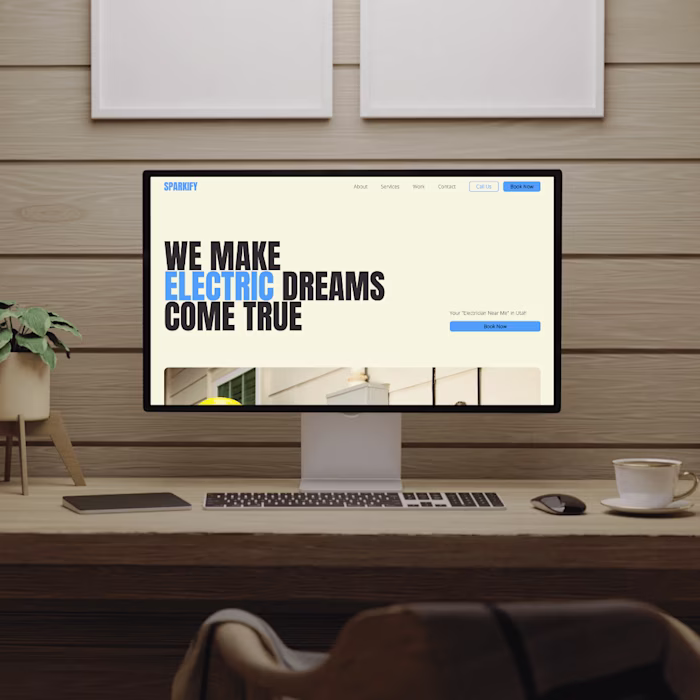 ↯ Lightning Fast Website for Sparkify