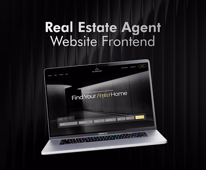 Real Estate Agent Website | Next.js, Tailwind CSS, Typescript