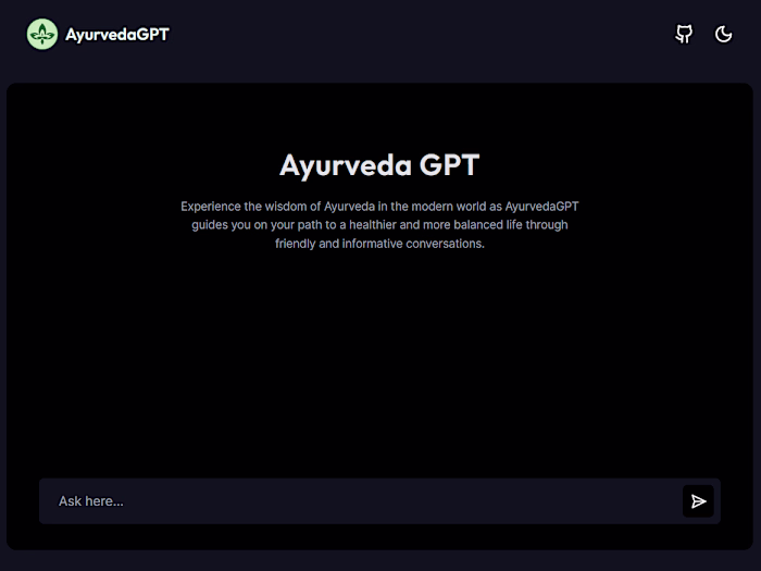Ayurveda GPT