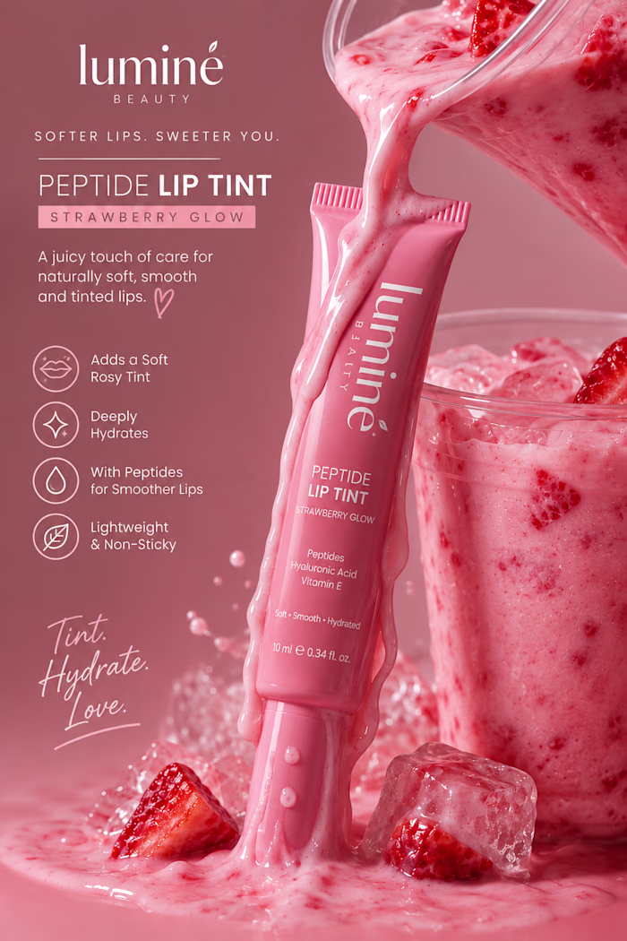 Designed a premium skincare advertisement
