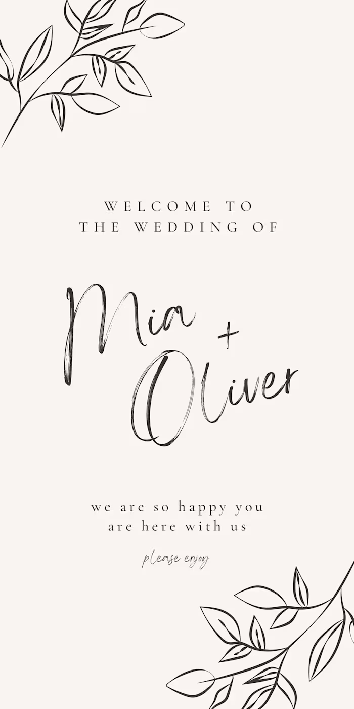 Wedding invitation