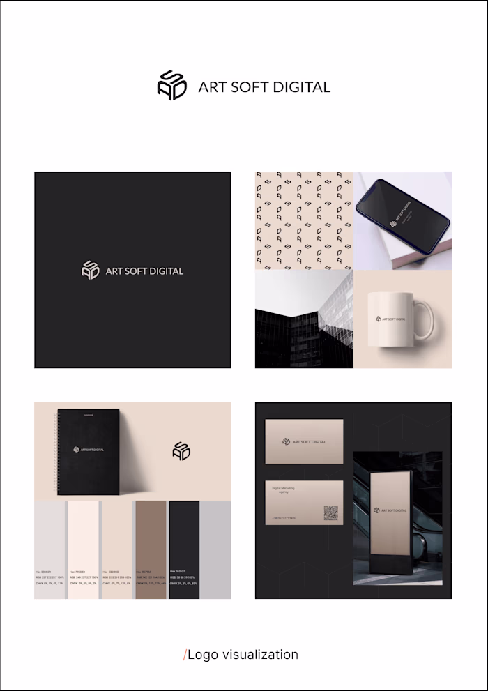 Logo and Identity for a Digital Studio