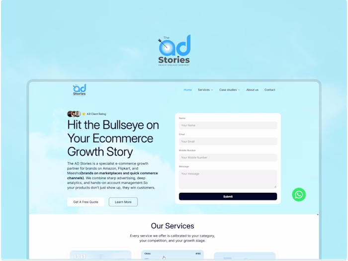 Adstories- Ecommerce Growth Agency 