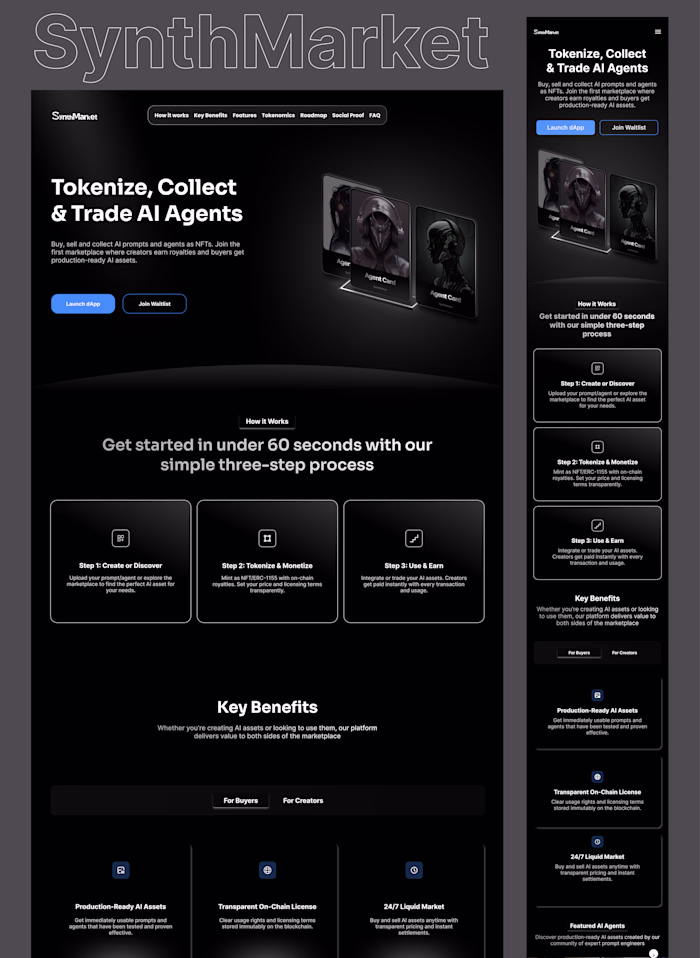 Bringing ideas to life through Web3 and AI product design is...