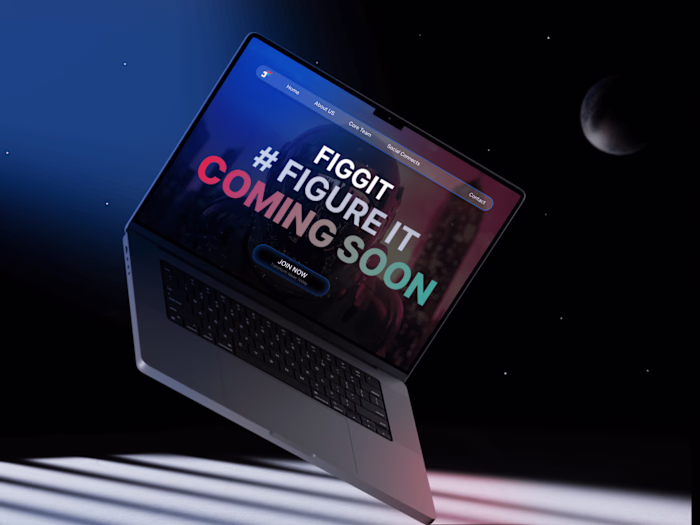 Coming Soon Website design 