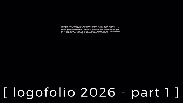 Logofolio 2026 | Part 1
